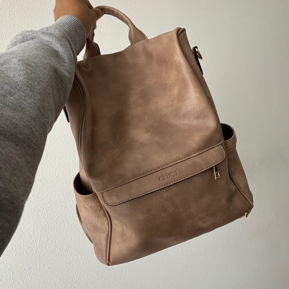 ANTI-THEFT Travel/Daily Backpack — Apricot color